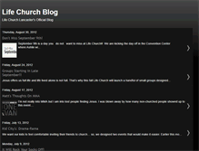 Tablet Screenshot of lifechurchlancasterblog.blogspot.com