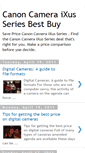 Mobile Screenshot of canon-camera-ixus.blogspot.com