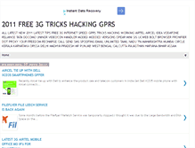 Tablet Screenshot of airtelgprsmoretricks.blogspot.com