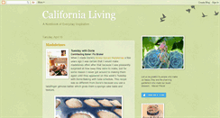 Desktop Screenshot of ecalifornialiving.blogspot.com
