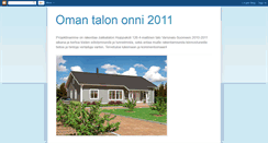 Desktop Screenshot of omantalononni2011.blogspot.com