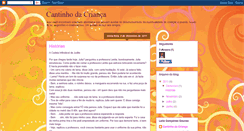 Desktop Screenshot of cantinhodacriancacrista.blogspot.com