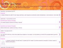 Tablet Screenshot of cantinhodacriancacrista.blogspot.com