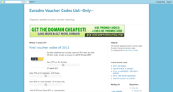 Desktop Screenshot of domainvouchercodes.blogspot.com