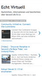 Mobile Screenshot of echtvirtuell.blogspot.com