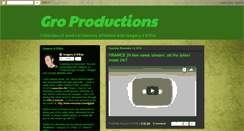 Desktop Screenshot of groproductions.blogspot.com