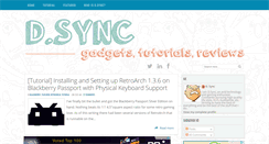 Desktop Screenshot of dsync.blogspot.com