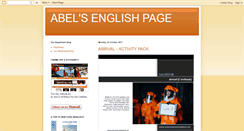 Desktop Screenshot of abelsenglishpage.blogspot.com