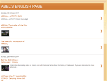 Tablet Screenshot of abelsenglishpage.blogspot.com