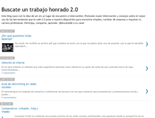 Tablet Screenshot of buscateuntrabajohonrado20.blogspot.com