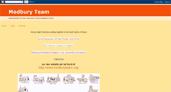 Desktop Screenshot of modburyteam.blogspot.com