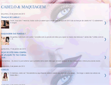 Tablet Screenshot of cabeloemaquiagem.blogspot.com
