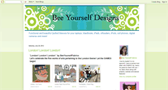 Desktop Screenshot of beeyourselfdesigns.blogspot.com