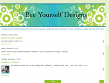 Tablet Screenshot of beeyourselfdesigns.blogspot.com