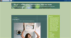 Desktop Screenshot of idolist.blogspot.com