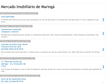 Tablet Screenshot of mercadoimobiliariomaringa.blogspot.com