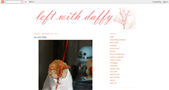 Desktop Screenshot of leftwithdaffy.blogspot.com