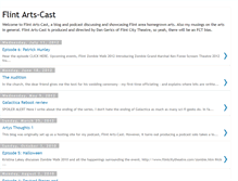 Tablet Screenshot of flintartscast.blogspot.com