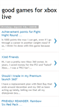 Mobile Screenshot of games-for-xbox-live.blogspot.com
