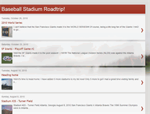 Tablet Screenshot of baseballroadtrip09.blogspot.com