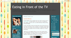 Desktop Screenshot of eatinginfrontofthetv.blogspot.com