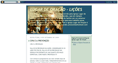 Desktop Screenshot of lugardeoracaolicoes.blogspot.com