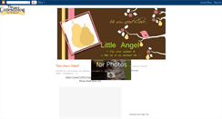 Desktop Screenshot of littleangelbymeg.blogspot.com