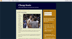 Desktop Screenshot of cheapseats-blog.blogspot.com