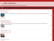 Tablet Screenshot of littlelifestyles.blogspot.com