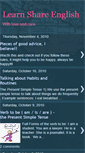 Mobile Screenshot of learnshareenglish.blogspot.com