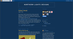 Desktop Screenshot of northernlightsdesigns.blogspot.com