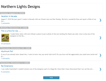 Tablet Screenshot of northernlightsdesigns.blogspot.com