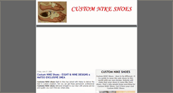 Desktop Screenshot of custom-nike-shoes.blogspot.com