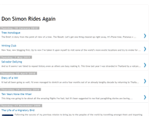 Tablet Screenshot of donsimonridesagain.blogspot.com