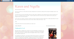 Desktop Screenshot of karenandnigella.blogspot.com