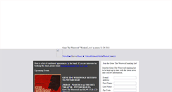 Desktop Screenshot of genethewerewolfshows.blogspot.com