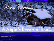 Tablet Screenshot of anightsdreamofbooks.blogspot.com