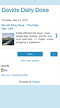 Mobile Screenshot of davidsdailydoseof.blogspot.com
