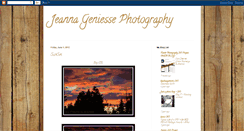 Desktop Screenshot of jeannageniessesphotos.blogspot.com