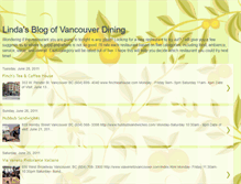 Tablet Screenshot of lindadining.blogspot.com