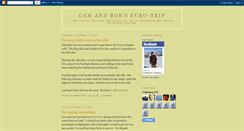 Desktop Screenshot of camandbobseurotrip.blogspot.com