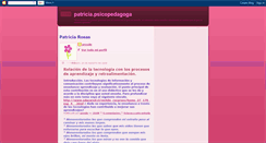 Desktop Screenshot of patriciapsicopedagoga.blogspot.com