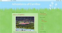 Desktop Screenshot of carolinedunnsblog.blogspot.com