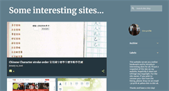 Desktop Screenshot of interesting-pages.blogspot.com