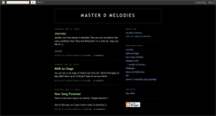 Desktop Screenshot of master-d-melodies.blogspot.com