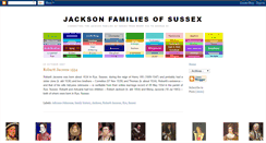Desktop Screenshot of jacksonfamiliesofsussex.blogspot.com