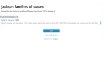 Tablet Screenshot of jacksonfamiliesofsussex.blogspot.com