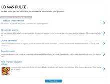 Tablet Screenshot of lomasdulcedelmundo.blogspot.com