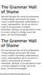 Mobile Screenshot of grammarsnark.blogspot.com