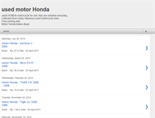 Tablet Screenshot of jualmotorhonda.blogspot.com